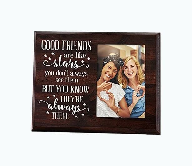 Good Friends Are Like Stars Picture Frame