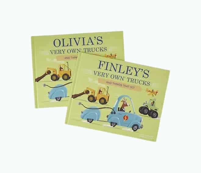 Personalized Trucks Book