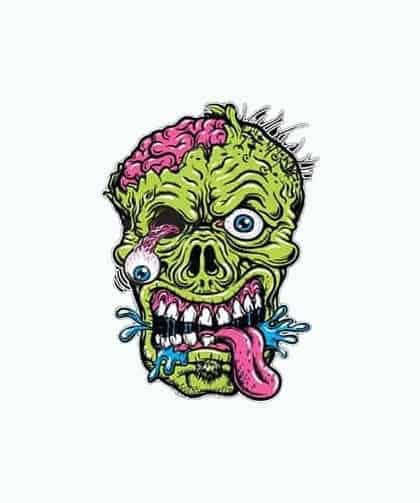 Zombie Coloring Book