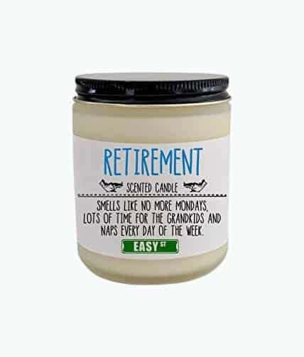 Retirement Scented Candle