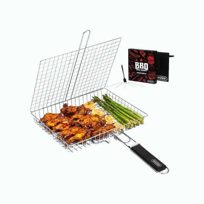 Stainless Steel Fish Grill Basket