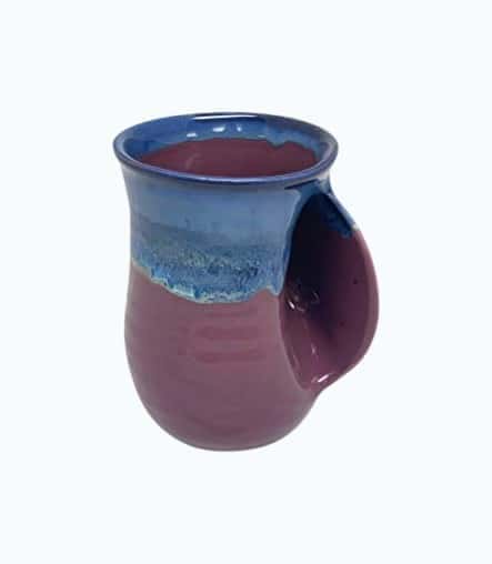 Clay Handwarmer Mug