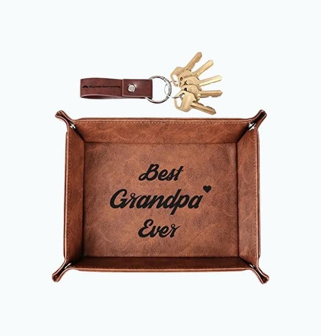 Best Grandpa Valet Tray