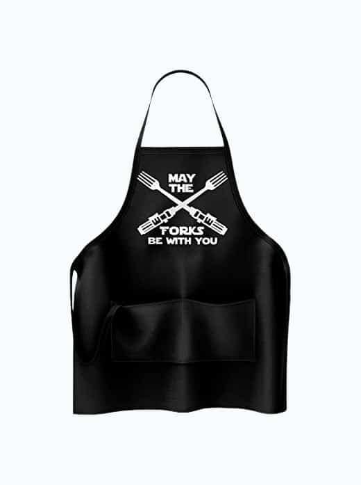 May The Forks Be With You Apron