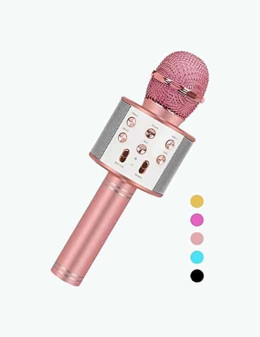 Bluetooth Wireless Karaoke Microphone