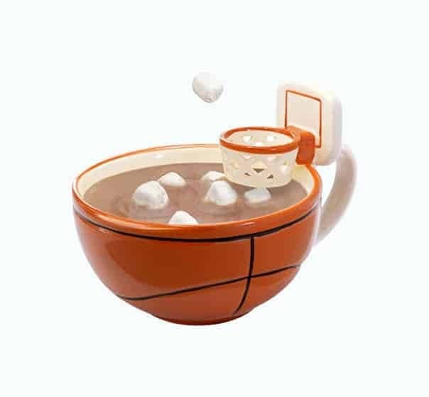 Basketball Mug With Hoop