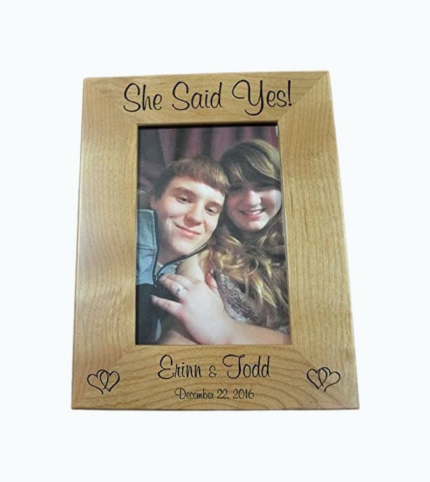 Engagement Picture Frame