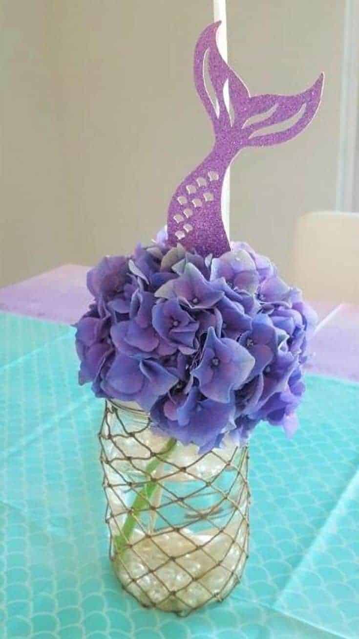 16 | MERMAID TAIL CENTERPIECE