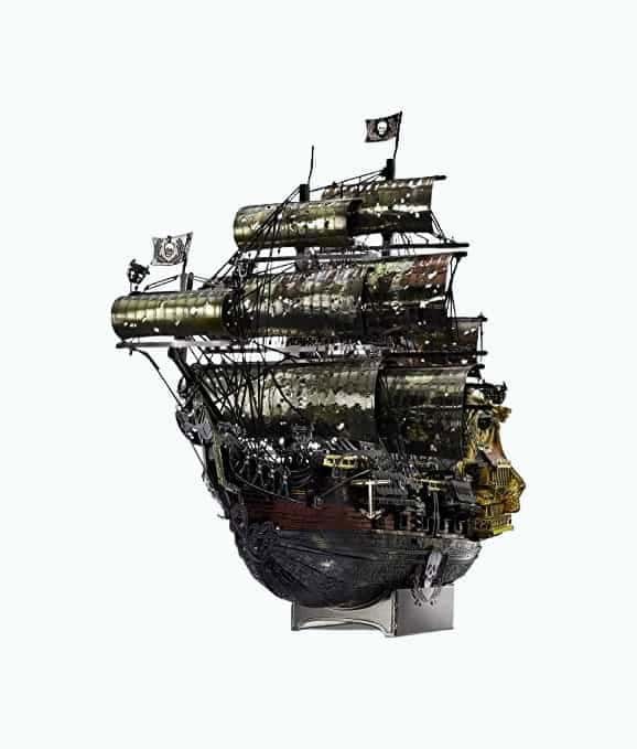 3D Metal Pirate Ship Kit