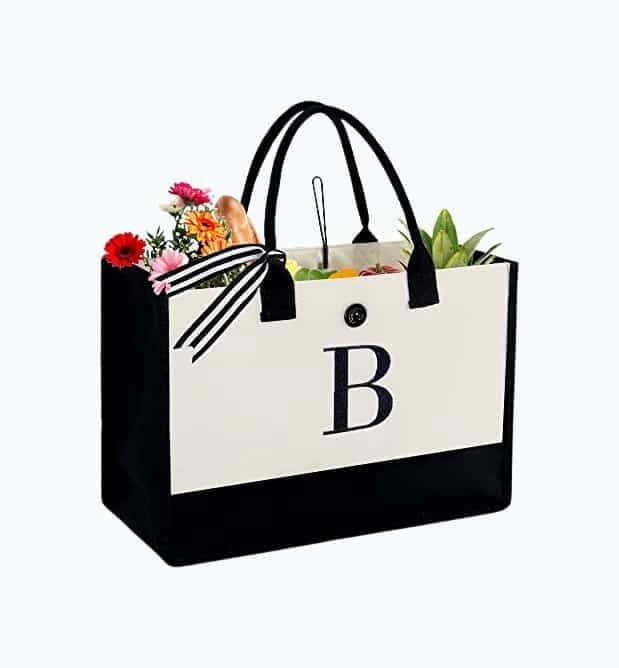 Monogram Tote Bag