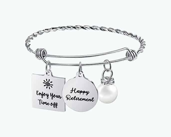 Retirement Charm Jewelry