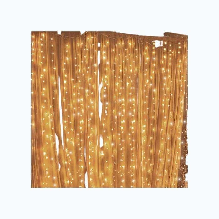 Twinkle Star Curtain String Lights