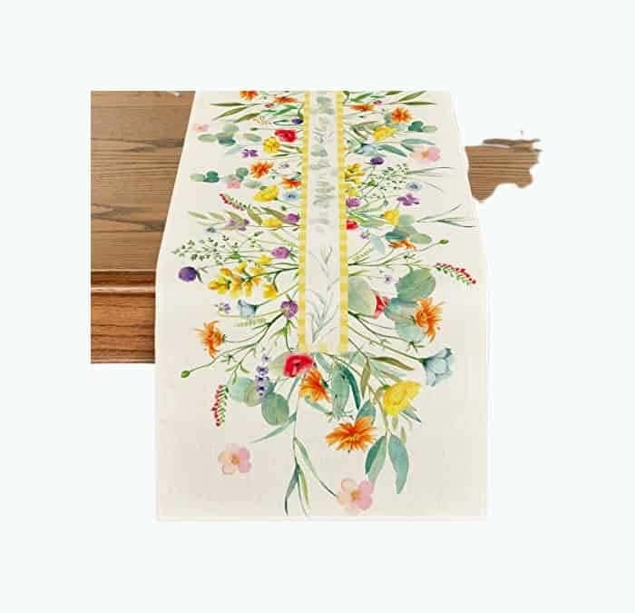 Floral Table Runner