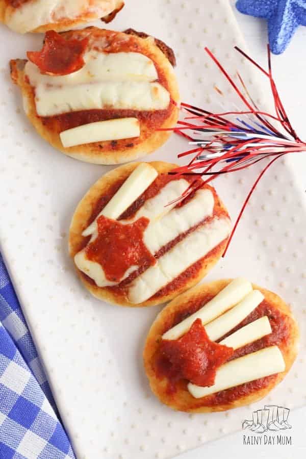 12 | MINI FLAG PIZZA BITES