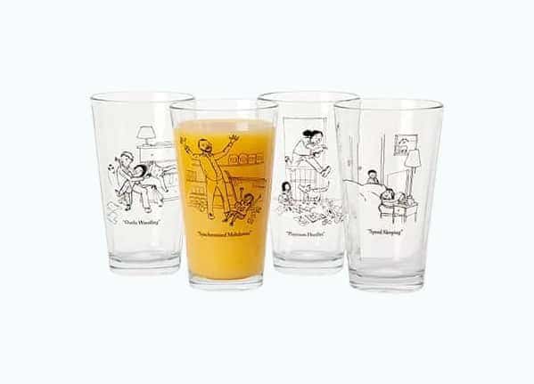 Parenting Pint Glasses