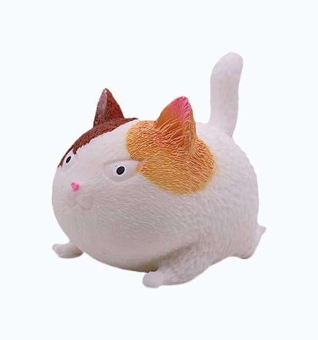 Cat-Shaped Stress Ball