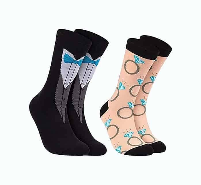 Groom & Bride Crew Socks