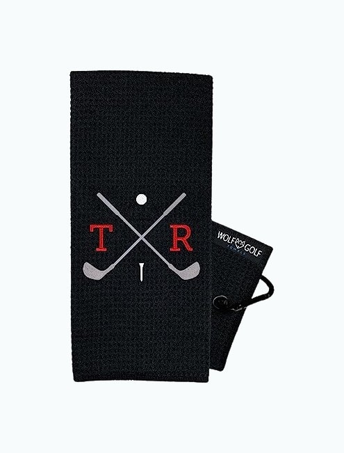 Monogrammed Golf Towels