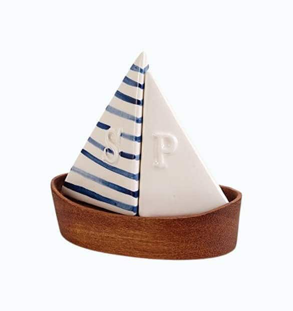 Sailboat Salt and Pepper Shaker