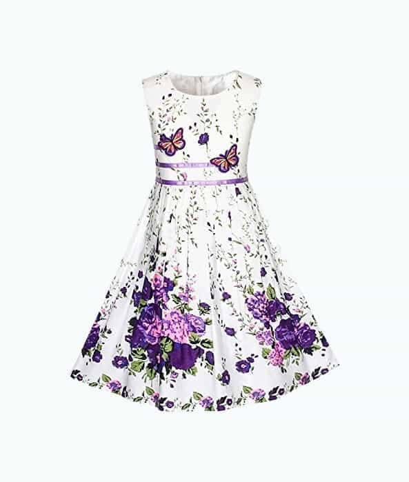 Butterfly Party Dress