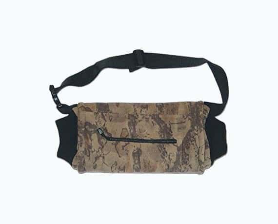 Fleece Camo Hand Warmer Muff and Fanny Pack