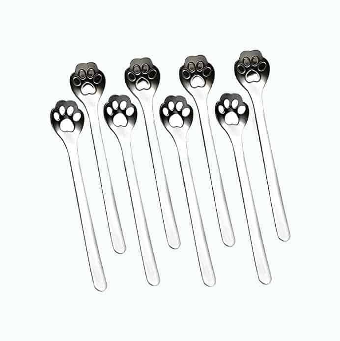 8-Pack Cat Paw Spoon