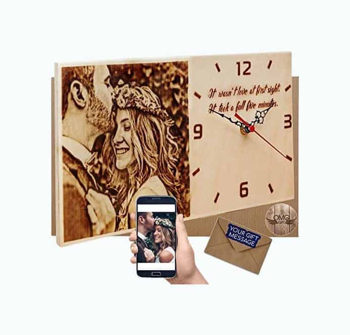 Wood Photo Clock