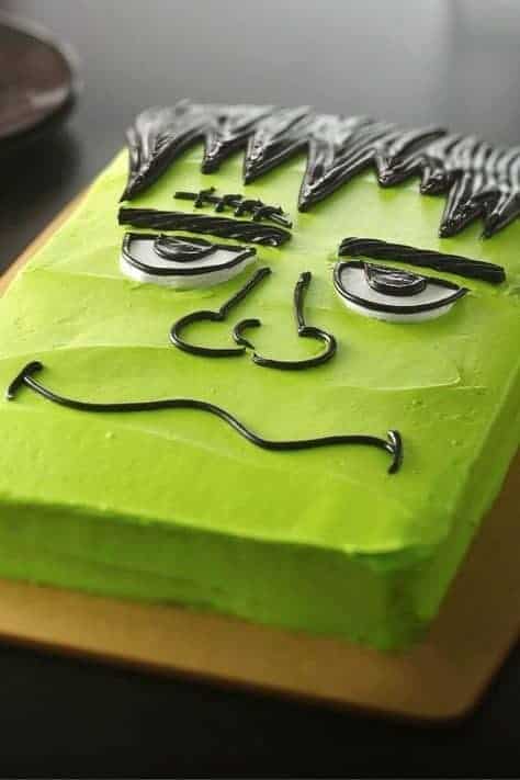 13 | FRANKENSTEIN SHEET CAKE