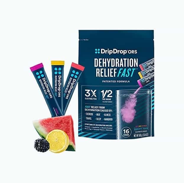 DripDrop ORS - Electrolyte Powder For Dehydration Relief Fast