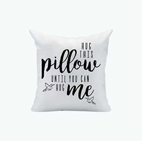 Long-Distance Relationship Pillow