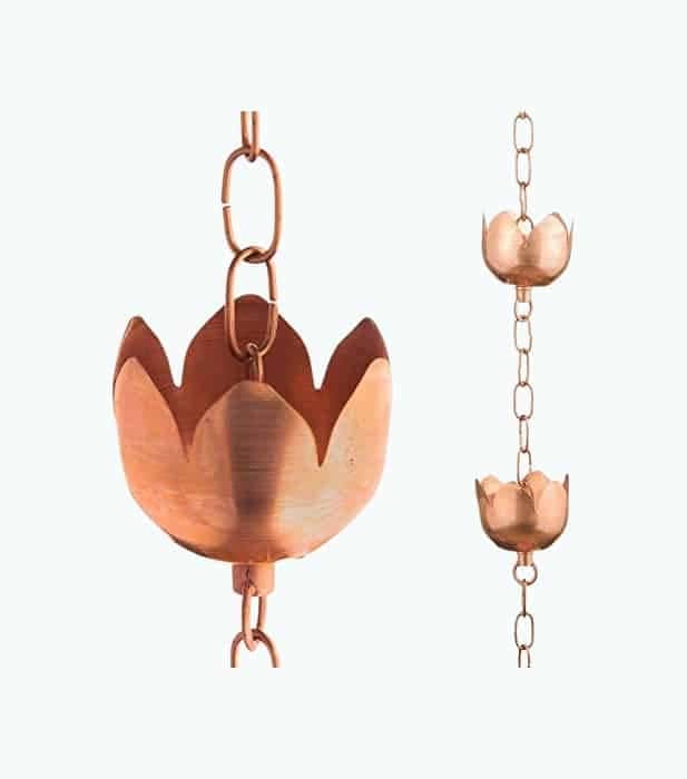 Marrgon Copper Rain Chain