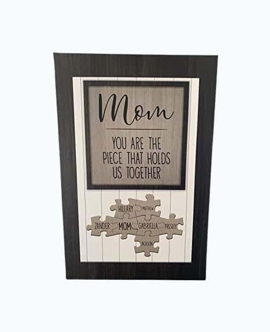 Personalized Mom Puzzle Art