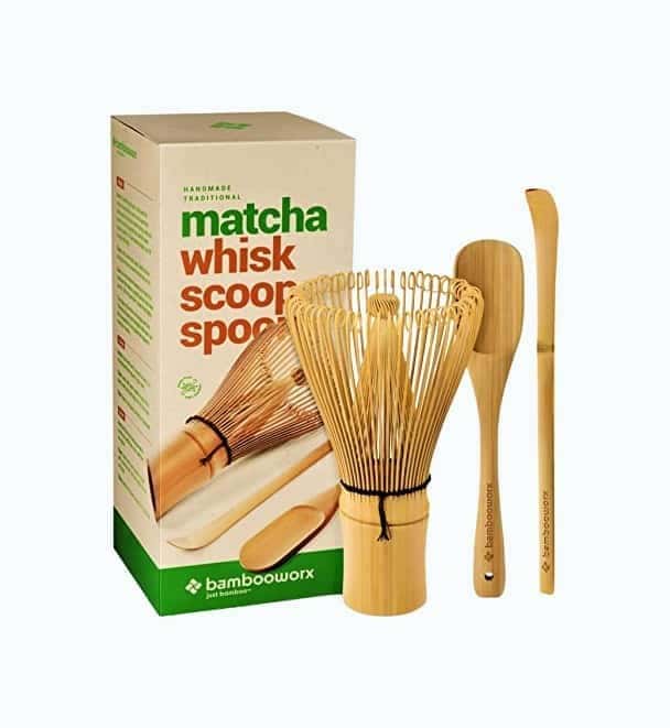 Traditional Japanese Matcha Whisk Set