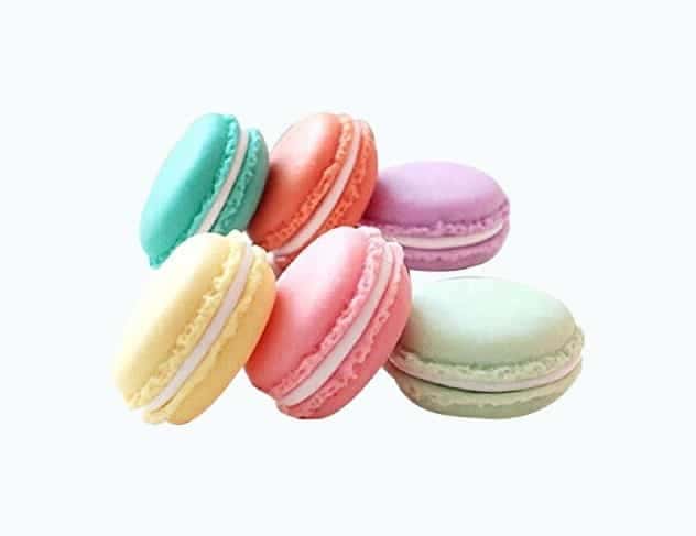 6 Pieces Colorful Macaroon-Shaped Storage Box