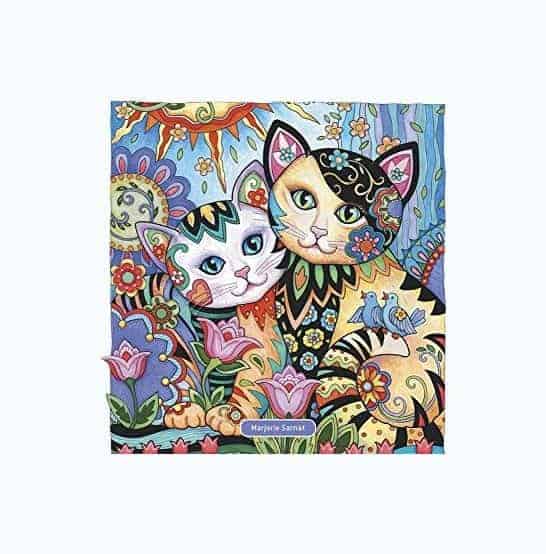 Adult Creative Kittens Coloring Book