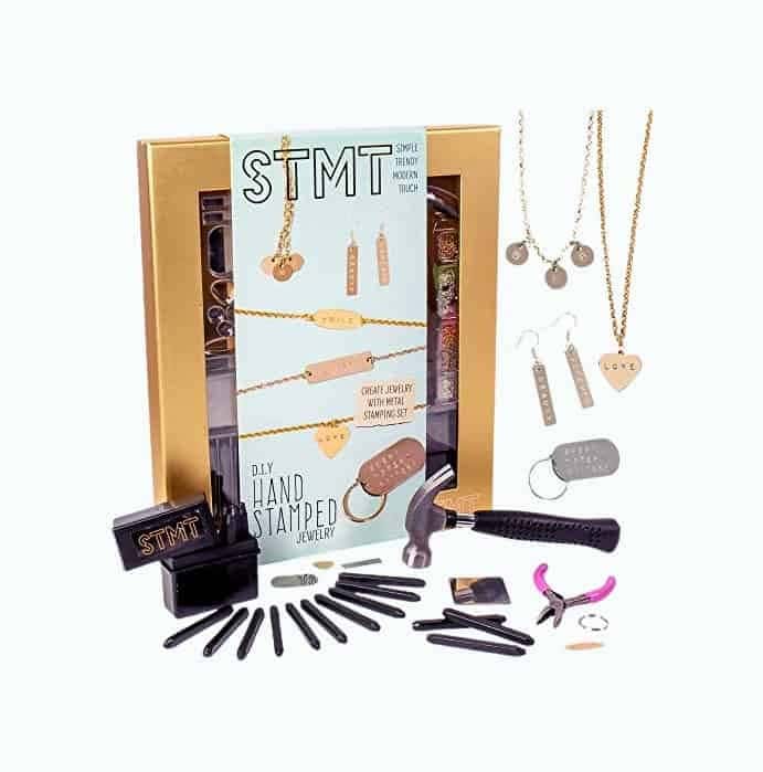 DIY Personalized Stamped Jewelry Kit