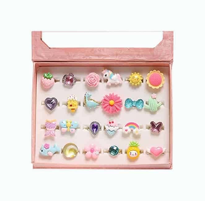 Little Girl Rings Set