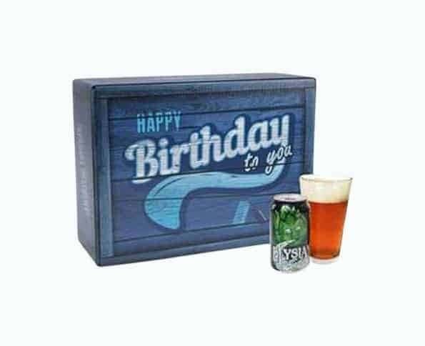 Happy Birthday Beer Basket