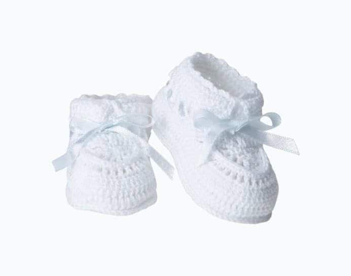 Baby Hand Crochet Bootie