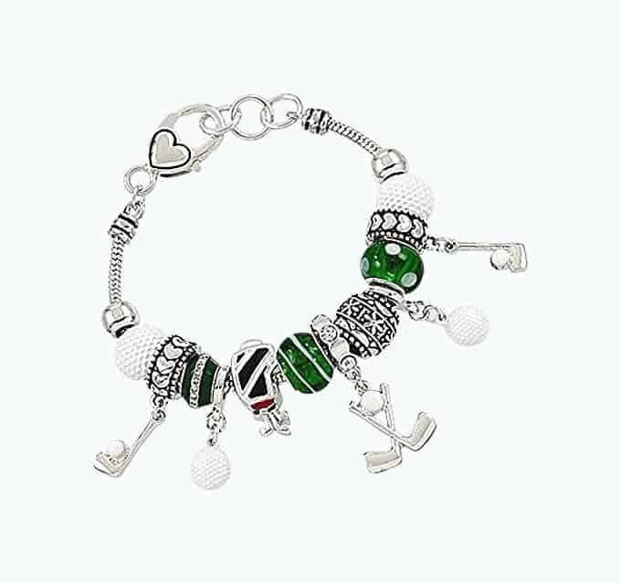 Golf Charm Bracelet