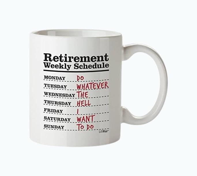 Funny Retirement Mug