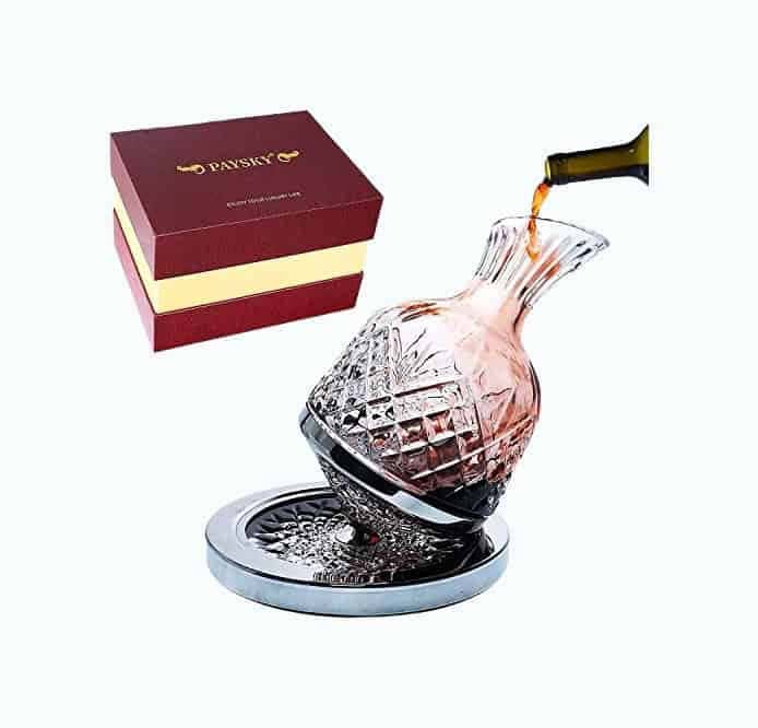 Spinning Wine Decanter