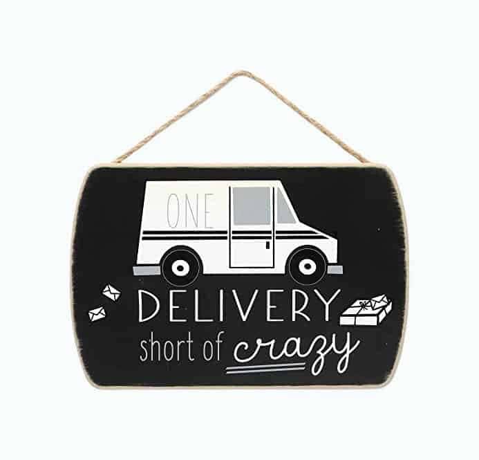 Delivery Driver Wall Decor