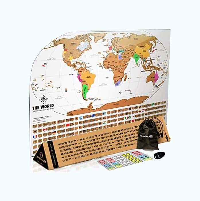 Scratch Off Map Of The World