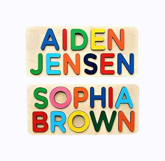 Personalized Two Name Puzzle