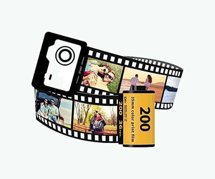 Personalized Camera Film Roll Keychains