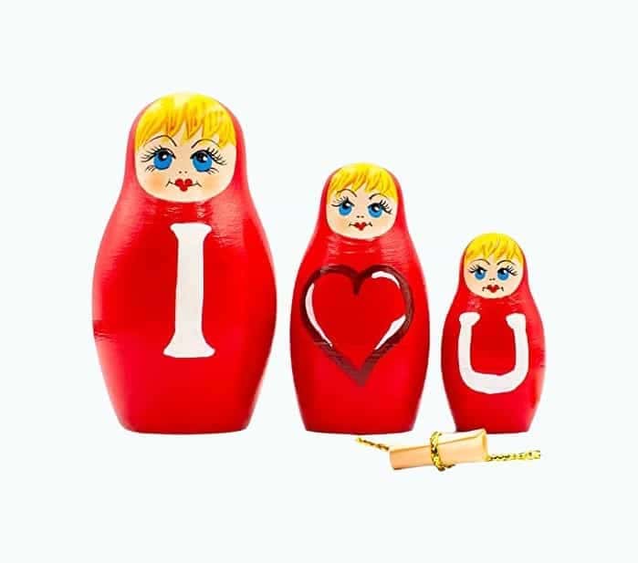 Valentine’s Day Nesting Dolls Set