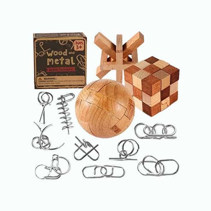 Brain Teaser Puzzle Set