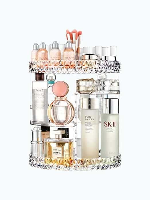 360 Rotating Makeup Organizer