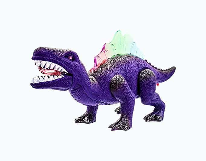 LED Light Up Walking Dinosaur